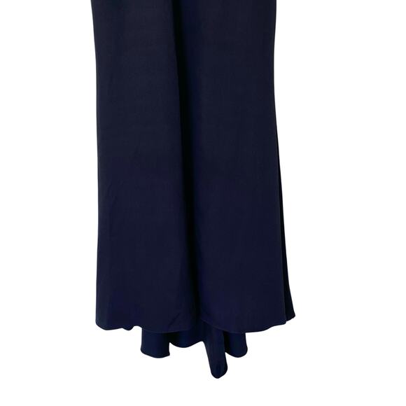 MAC DUGGAL Sleeveless V Neck Bow Detail Mermaid Maxi Gown NWT Black, Size 10 - Picture 8 of 16